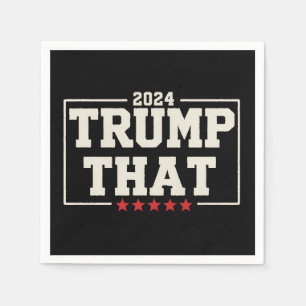 Trump Dat 2024 47e US President Vintage Servet