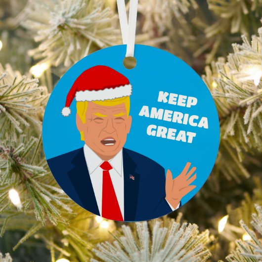 Trump décoration d'arbre de Noël - Gardez l'Amériq (Insitu)