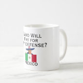 Trump Defence Coffee Mug (Devant droit)