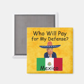 Trump Defence Magnet (Recto/Verso)