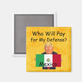 Trump Defence Magnet (Recto/Verso)