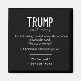 Trump Definition Cool Political Donald Trump Quote Magneet