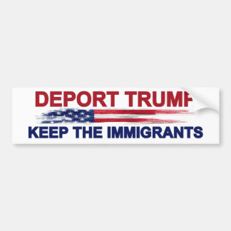 Trump deporteren Houd de immigranten Bumpersticker