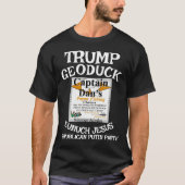 Trump Depth Charges Captain Dan's U-Boat T-shirt (Voorkant)