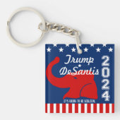 TRUMP DESANTIS 2024 BIBLICAL SLEUTELHANGER (Voorkant)