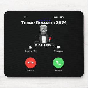 Trump Desantis 2024 Roept Republikeinse Verkiezing Muismat