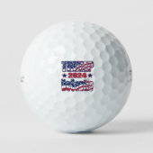 Trump DeSantis Golfballen (Voorkant)