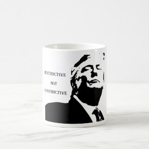 Trump/Destructieve Niet Constructieve Koffiemok