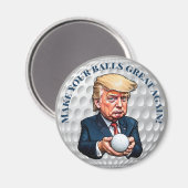 Trump deze golfbal magneet (Voorkant / Achterkant)
