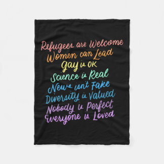 Trump Diversity Wetenschapsvluchtelingen houden va Fleece Deken