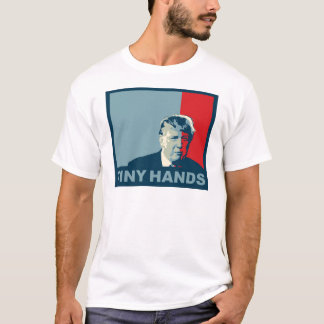 Trump/drumpf: Kleine handen (de kleuren van de Hoo T-shirt