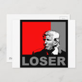 Trump/drumpf: Loser Briefkaart (Voorkant / Achterkant)