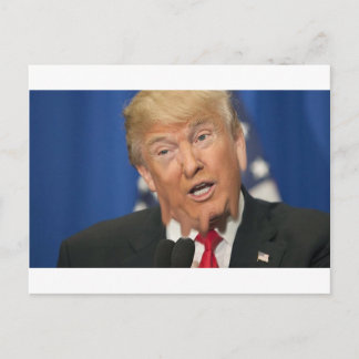 Trump/drumpf Melding down Briefkaart