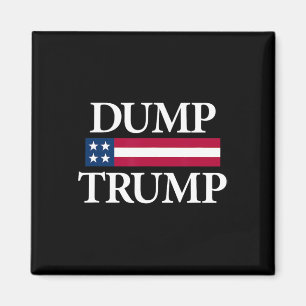 Trump dumpen Shirten Black Uni Adult Modern Politi Magneet