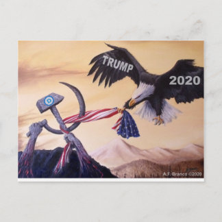 Trump Eagle 2020 Briefkaart