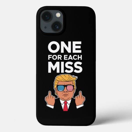 Trump één voor elke miss Case-Mate iPhone case (Achterkant)