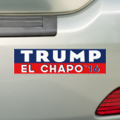 Trump El Chapo voor de Bumpersticker van President (Op auto)