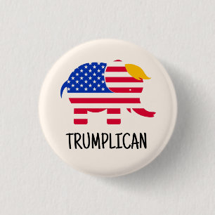 Trump Election 2020 Campaign Novelty Gift Ronde Button 3,2 Cm