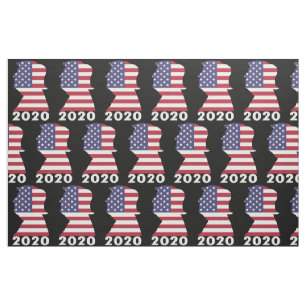 Trump Election 2020 Pattern Stof