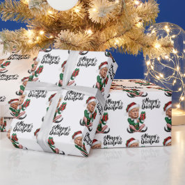 Trump Elf MAGA Holiday Gift Wrapping Paper Cadeaupapier