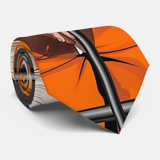 Trump en Cravate de prison (Roulé)