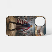 Trump en de Gladiator telefoonhoes iPhone Hoesje (Achterkant horizontaal)