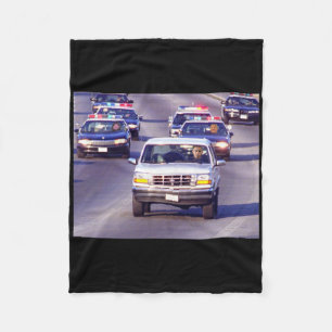 Trump en dikke Vance politieauto achtervolging van Fleece Deken