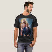 Trump en Jezus T-shirt (Voorkant volledig)