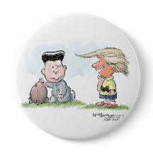 Trump en Kim Jong Un Button