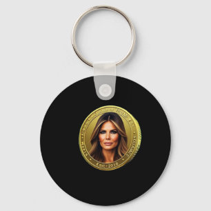 Trump en Melania-valuta lanceert Meme Coin Trum Sleutelhanger