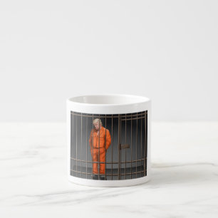 Trump en prison Espresso Mug