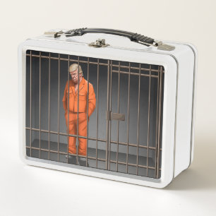 Trump en prison Lunchbox blanc