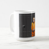 Trump en prison Mug classique, 15 oz (Devant gauche)