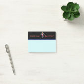 Trump en prison porte des billets post-it (Bureau)