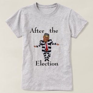 Trump en prison porte un T-shirt