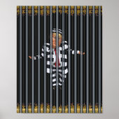 Trump en prison porte une affiche (Devant)