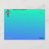 Trump en prison porte une carte postale (Dos)