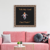 Trump en prison porte une toile (Insitu(Salon))