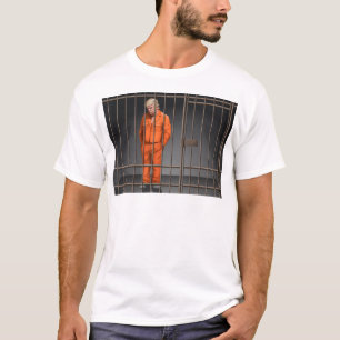 Trump en prison T-shirt court masculin