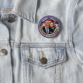 Trump en Vance in 2024 Ronde Button 5,7 Cm (In situ)