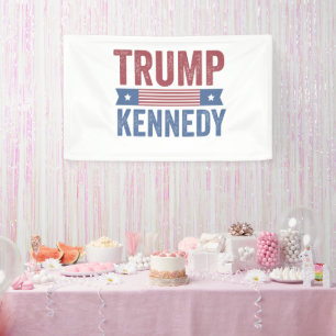 Trump en Vance Kennedy nemen Amerika weer terug Spandoek
