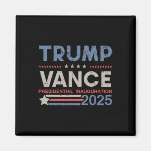 Trump en Vance President Inauguratie Dag 2025 Ik Magneet
