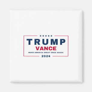 Trump en Vance VP maken Amerika weer groot! 2 Magneet