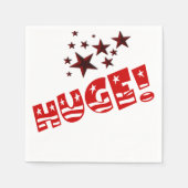 Trump ENORME Feestelijke Verjaardag Cocktail Serve Servetten (Voorkant)