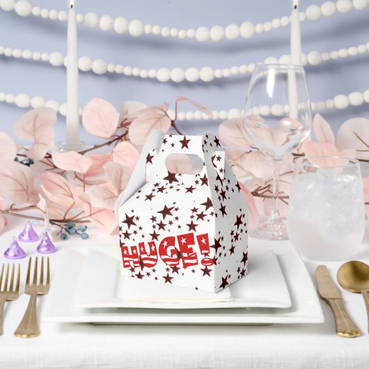 Trump ENORME feestviering receptie Bedankdoosjes (Huwelijk)