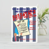 Trump ENORME Uitnodiging Voor Coktailparty Feestvi (Staand voorkant)