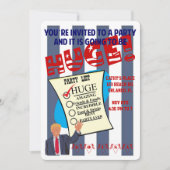 Trump ENORME Uitnodiging Voor Coktailparty Feestvi (Voorkant)