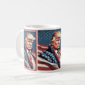 Trump Epic American Flag Mug (Devant gauche)