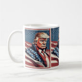 Trump Epic American Flag Mug (Gauche)