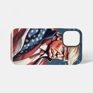 Trump Epic Amerikaanse vlag telefoonhoesje iPhone 12 Mini Hoesje